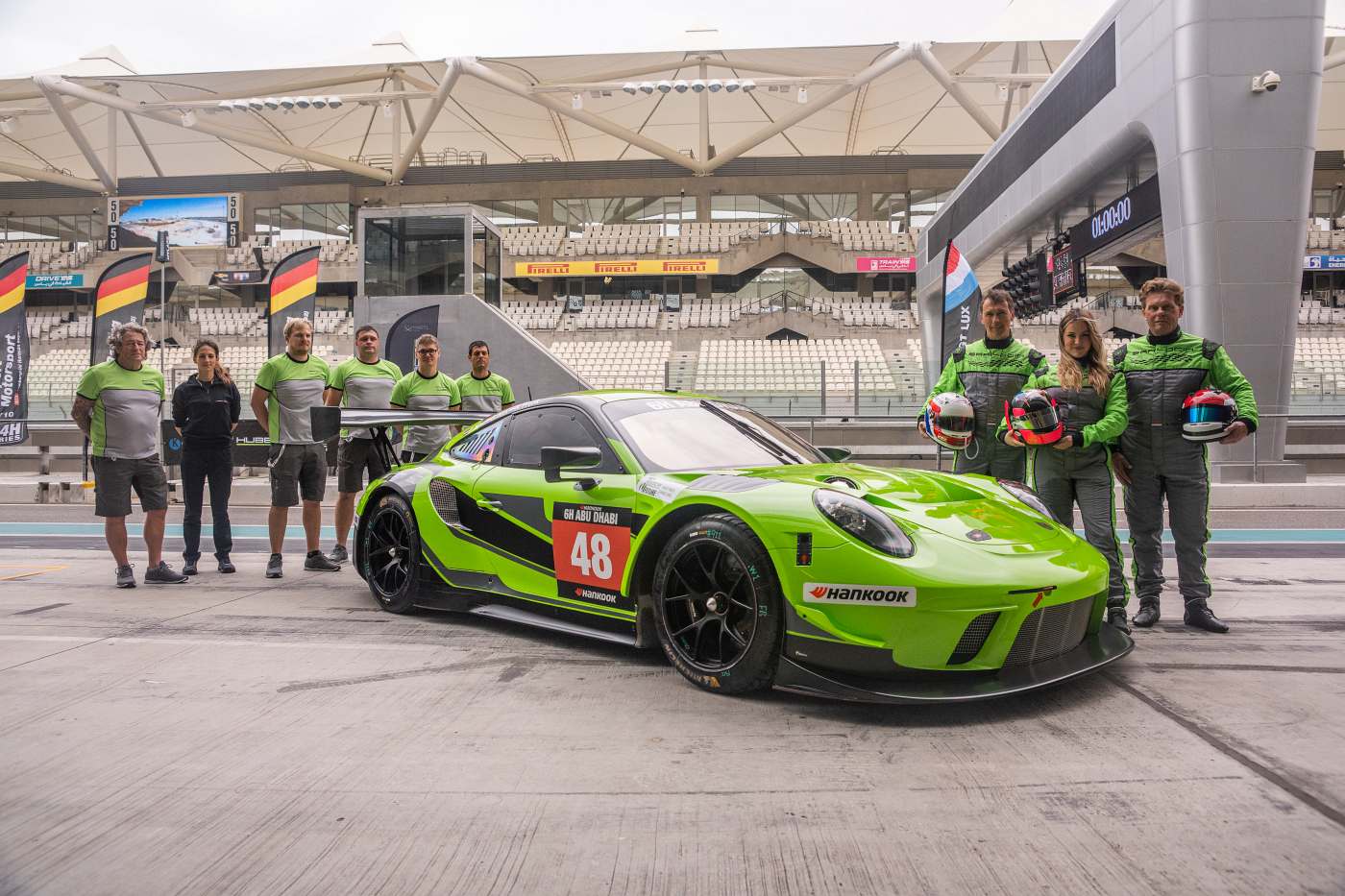 Baron Motorsport has won the 2022 Hankook 6H ABU DHABI, an event that saw two podium positions change hands in the closing stages